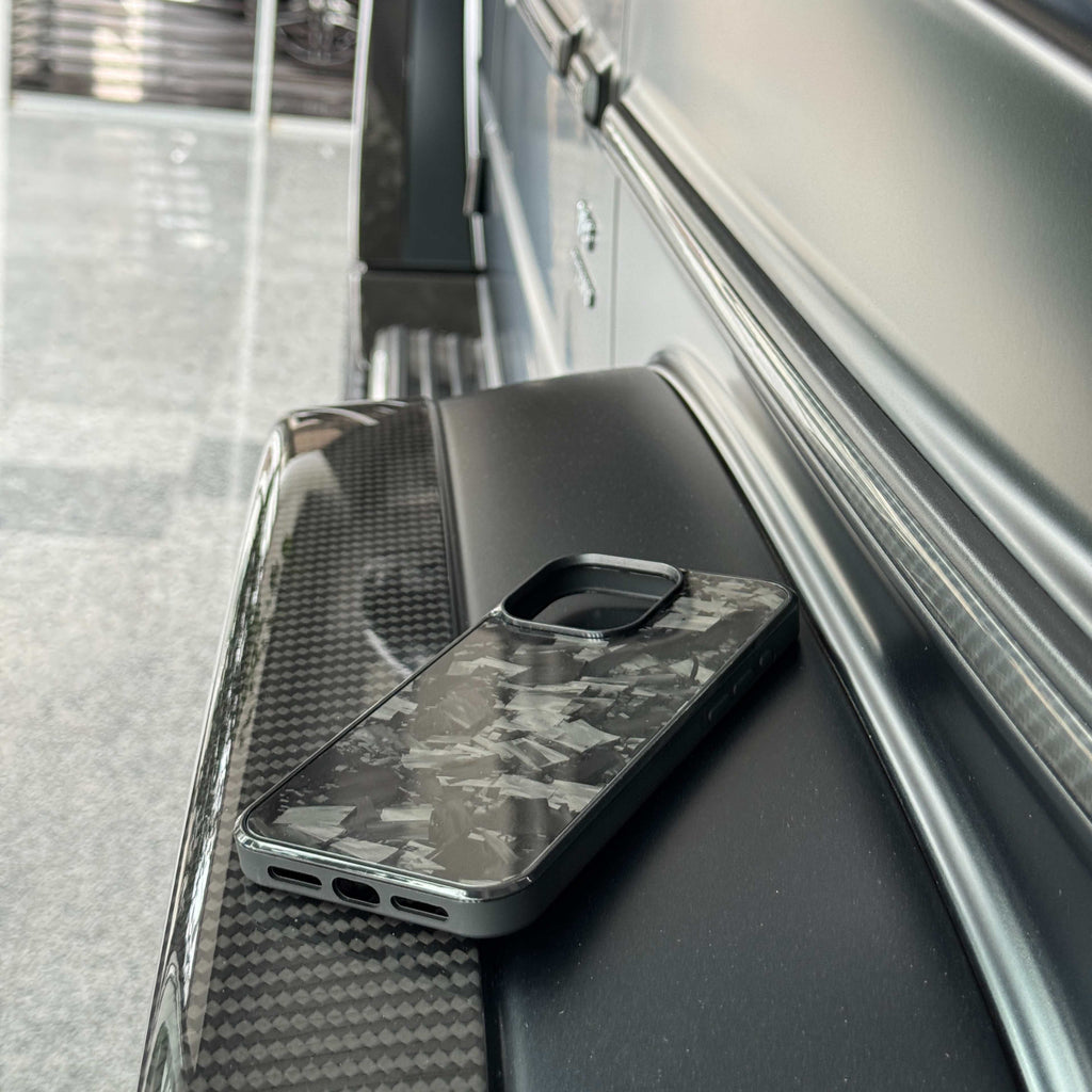 Classic Forged Carbon Fiber Case for iPhone