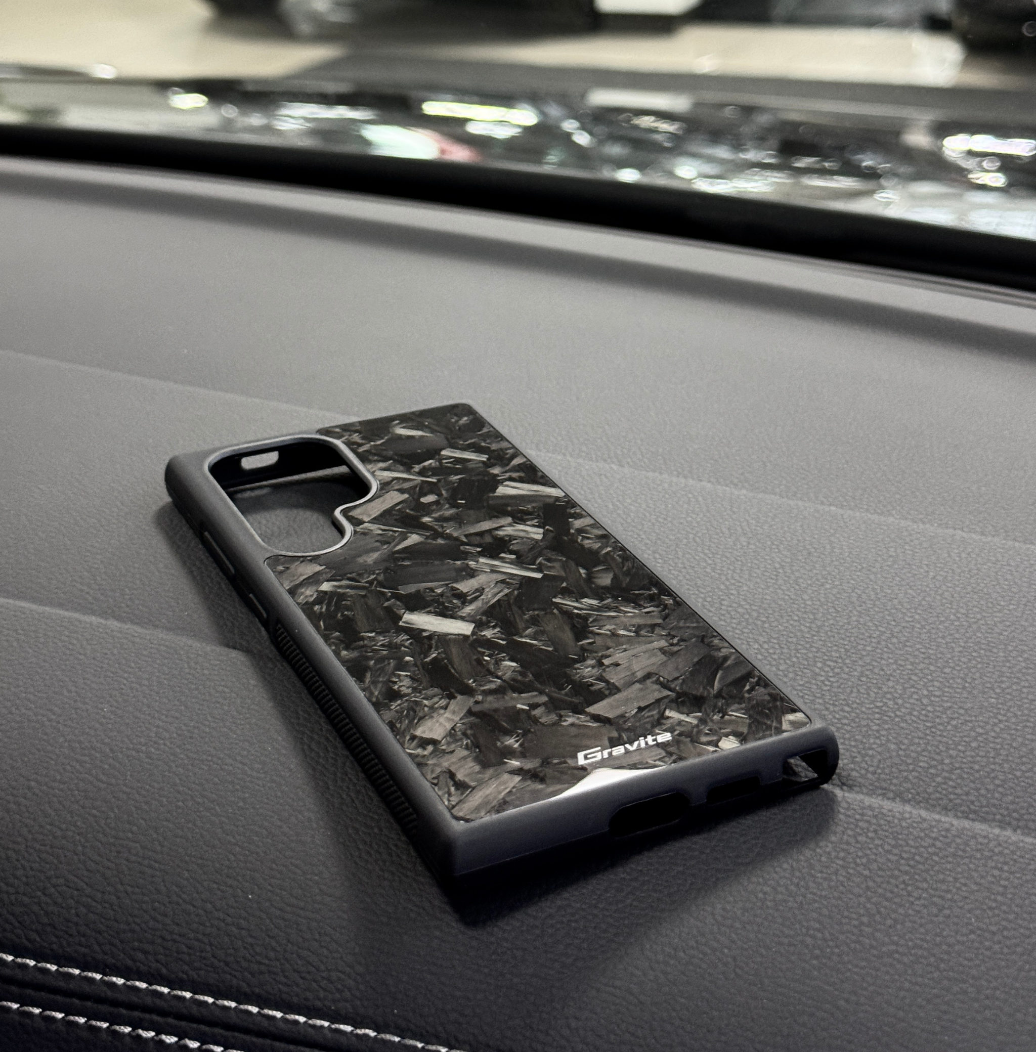Classic Forged Carbon Fiber Case for Samsung